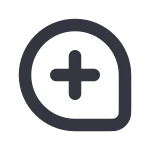 Chat Alt Add SVG Icon